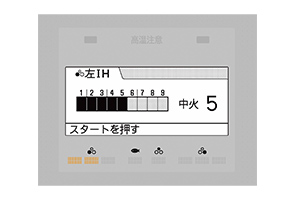 文字が大きく見やすいフルドット液晶(4.3インチ)